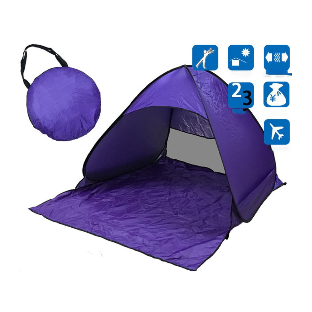 Tente de camping de plage