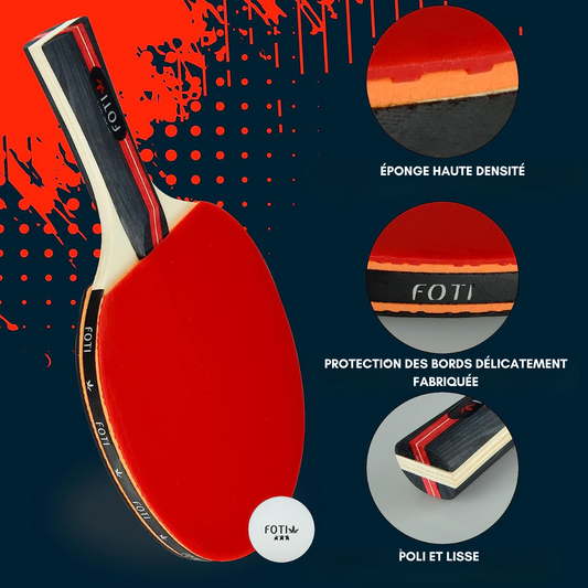 Raquette de tennis de table