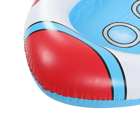 Jouet Aquatique Extérieur : Piscine Fusée Gonflable avec Jet d'Eau (160cm)