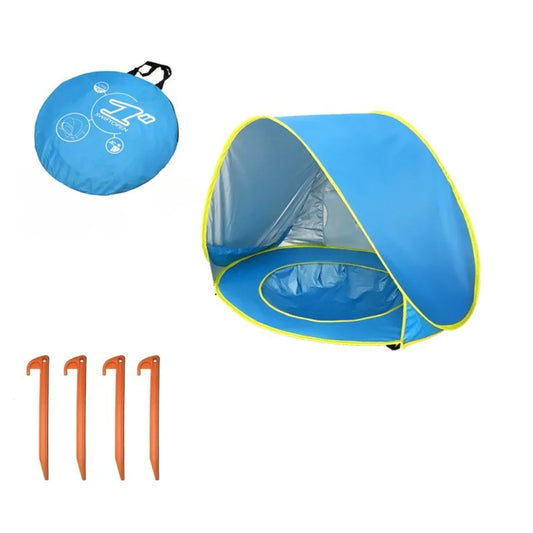 Tente de plage bébé avec protection UV
