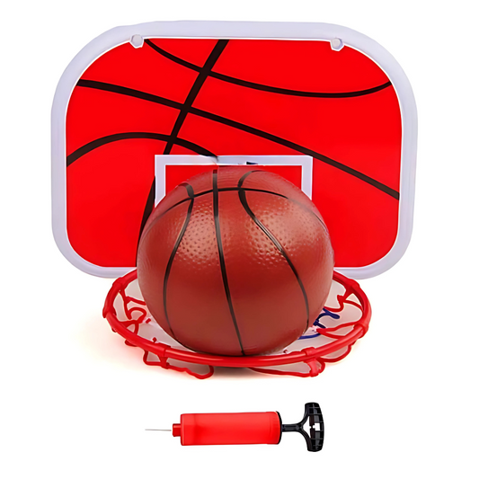 Panier de Basket sur Pied Réglable (jusqu'à 139cm) - Kit Complet avec Ballon et Pompe