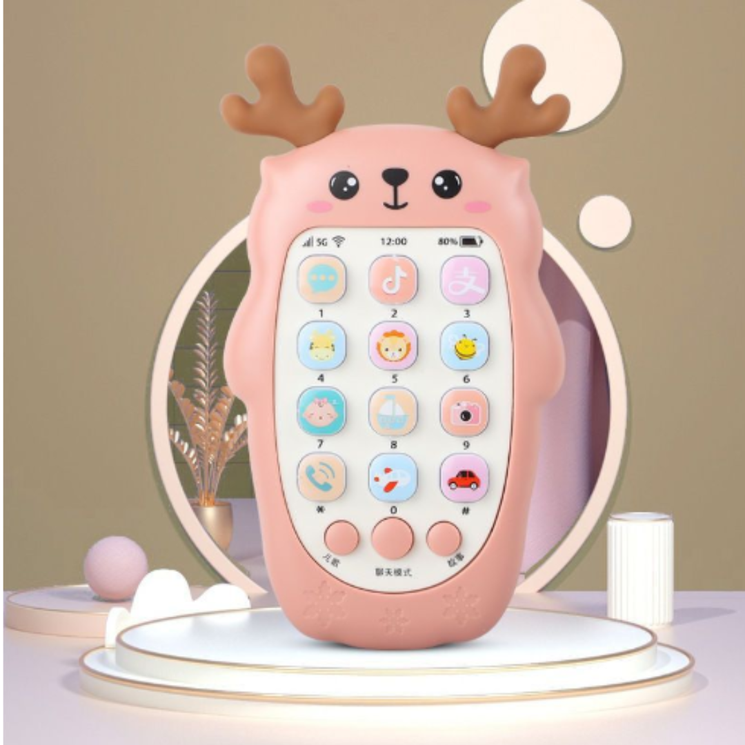 Jouet Téléphone Enfant Interactif – Sons et Apprentissage (Anglais)