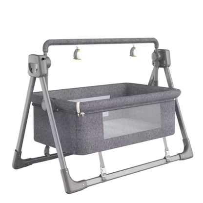 Sérénité Royale – Berceau Cododo Électrique Bébé | Matelas Orthopédique & 5 Vitesses
