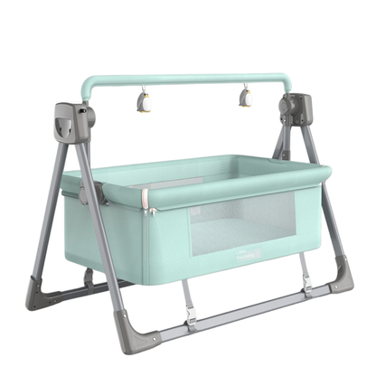 Sérénité Royale – Berceau Cododo Électrique Bébé | Matelas Orthopédique & 5 Vitesses