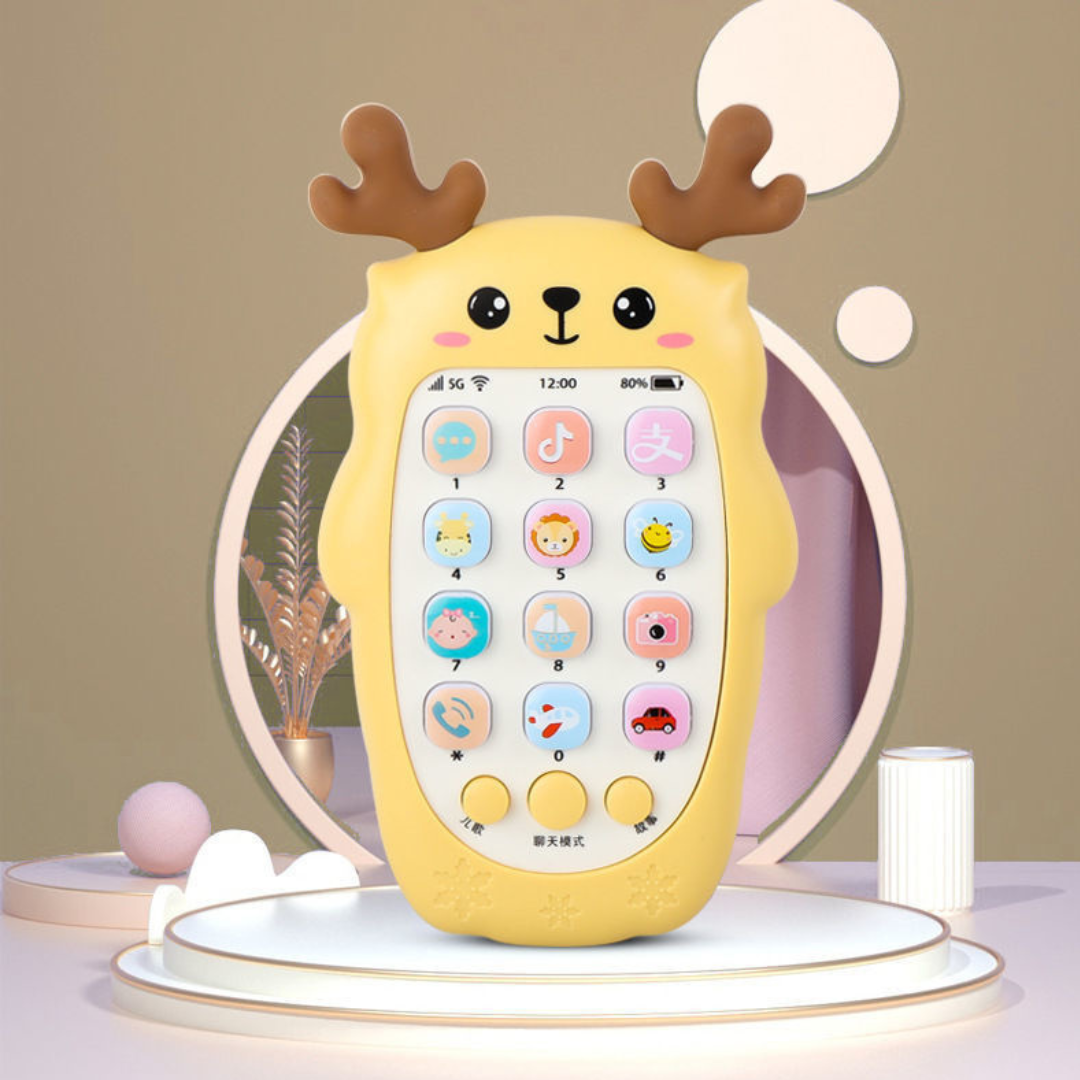 Jouet Téléphone Enfant Interactif – Sons et Apprentissage (Anglais)