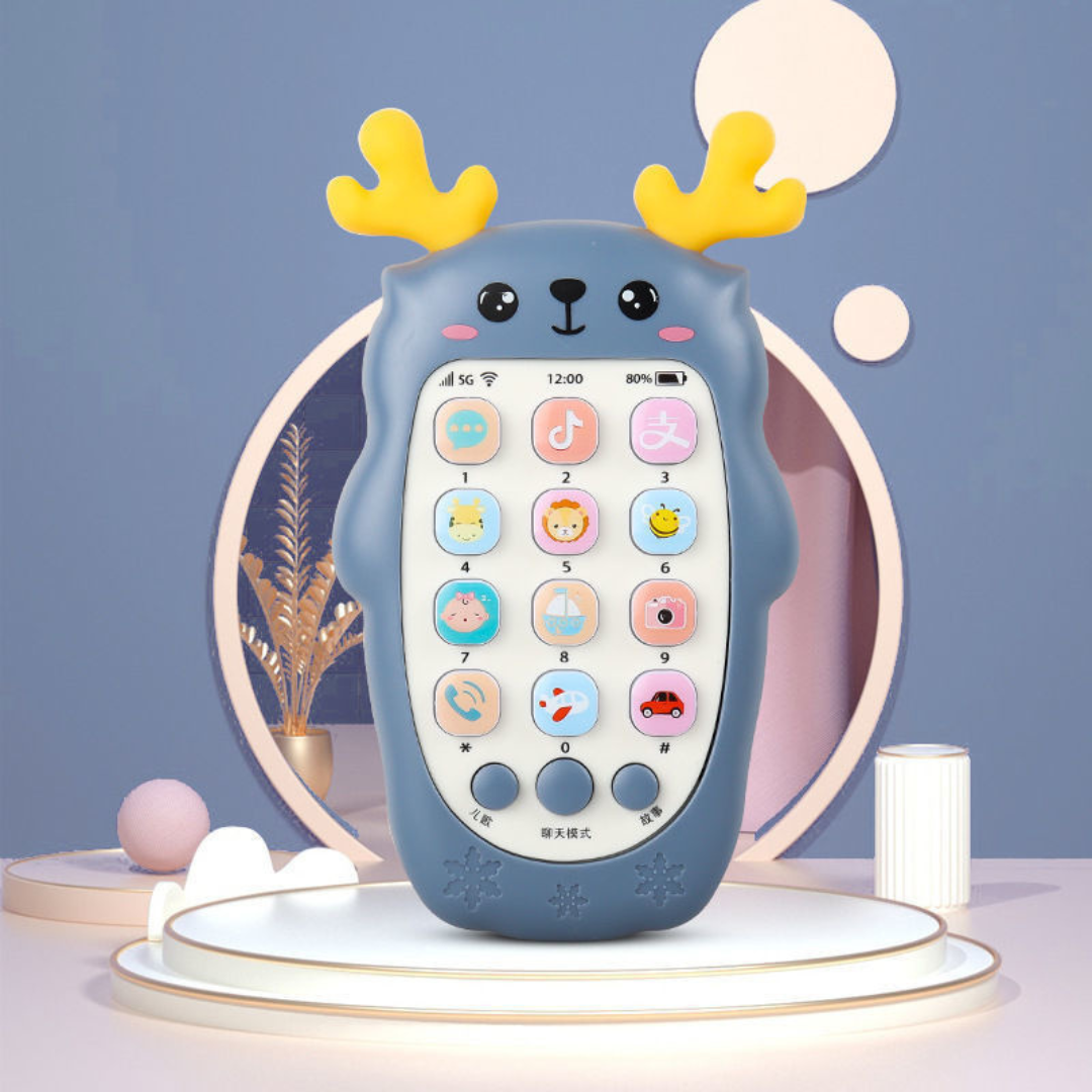 Jouet Téléphone Enfant Interactif – Sons et Apprentissage (Anglais)