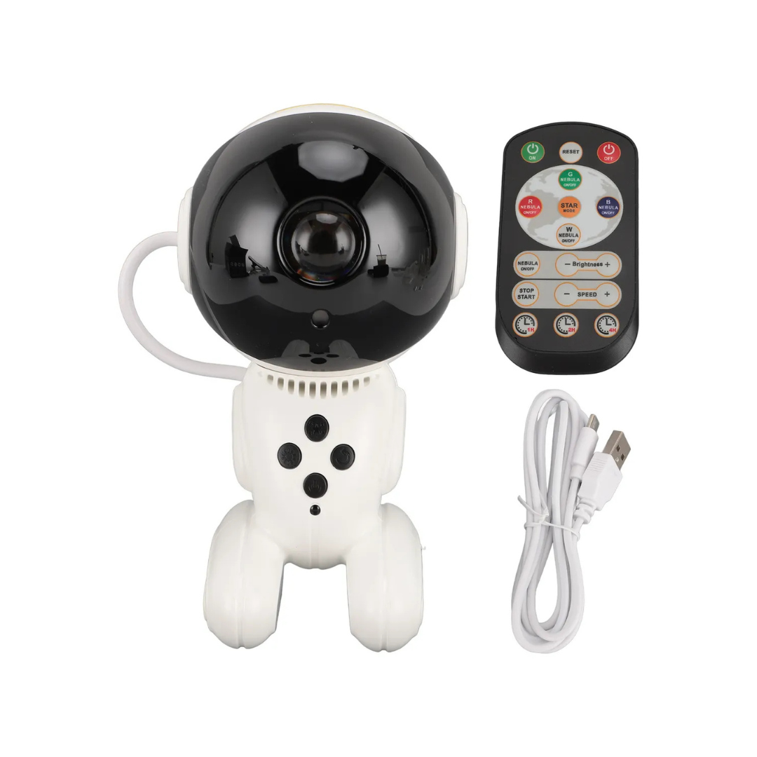Projecteur Ciel Étoilé Astronaute : Lampe LED Galaxie et Nébuleuse pour Chambre d'Enfant