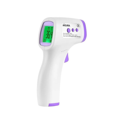 Thermomètre frontal sûr – mesure la fièvre chez les bébés et les adultes