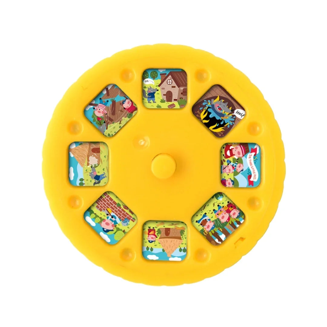 Lampe Torche Projecteur d'Histoires pour Enfant (avec 4 Disques)