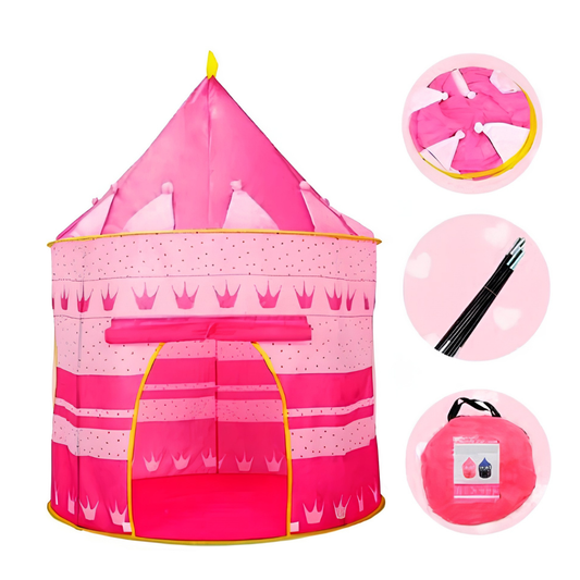 Tente Pop-up de Jeu pour Bébé : Aire d'Éveil Pliable e Légère pour Intérieur et Extérieur