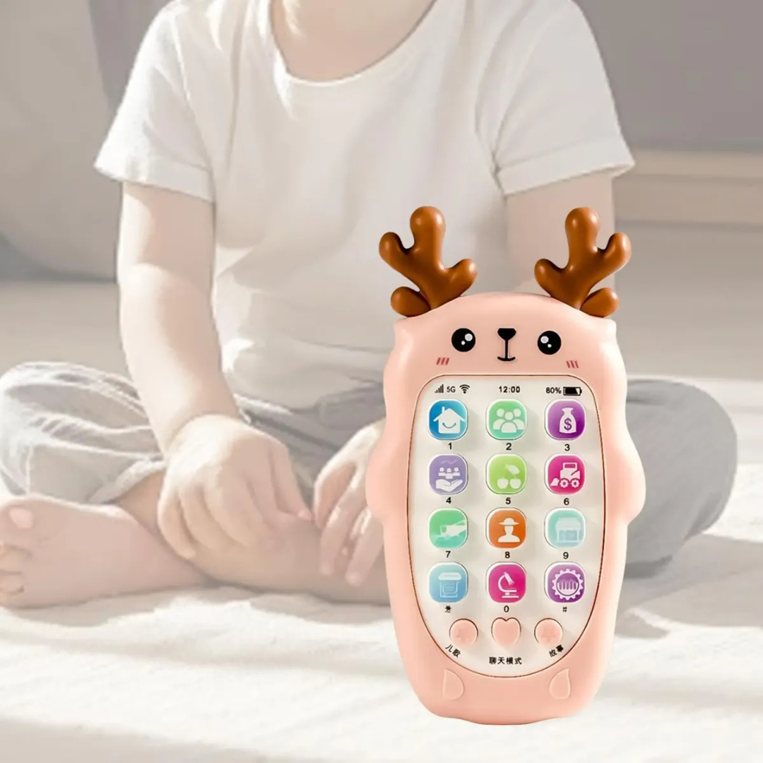 Jouet Téléphone Enfant Interactif – Sons et Apprentissage (Anglais)