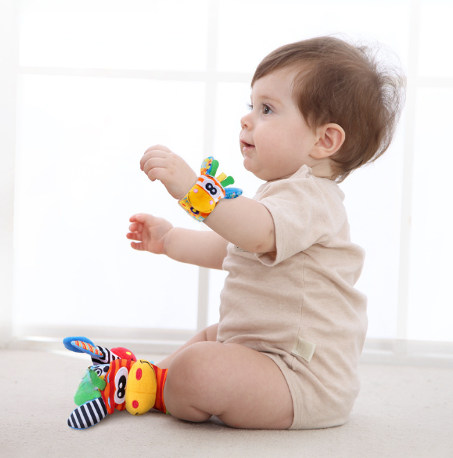 Kit d'apprentissage pour enfants "Petits Voyageurs" - Chaussettes et bracelets