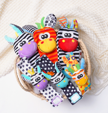 Kit d'apprentissage pour enfants "Petits Voyageurs" - Chaussettes et bracelets