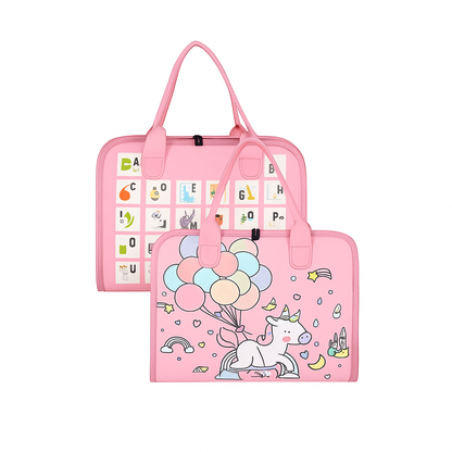 Livre Sensoriel Montessori Bébé – Format Sac à Emporter