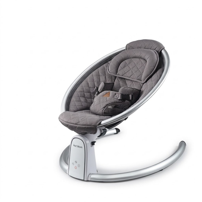 Transat Électrique Bébé Sérénité Royale – Balancelle Apaisante Connectée
