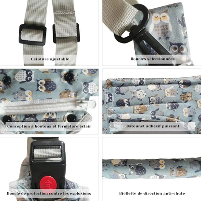 Harnais de Marche Bébé Ajustable : Aide à l'Apprentissage Anti-Chute et Anti-Compression
