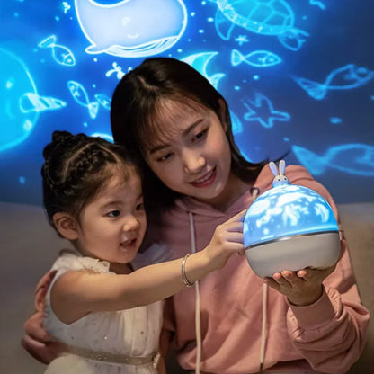 Projecteur de Ciel Étoilé LED : Veilleuse Magique et Créative pour Enfants