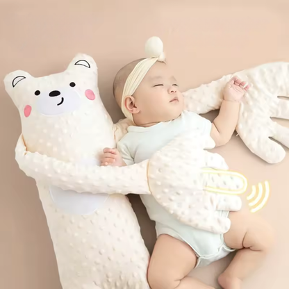 Coussin d'Apaisement pour Nouveau-né : Peluche Sensorielle aux Graines Naturelles