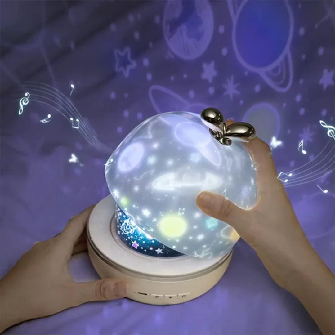 Projecteur de Ciel Étoilé LED : Veilleuse Magique et Créative pour Enfants